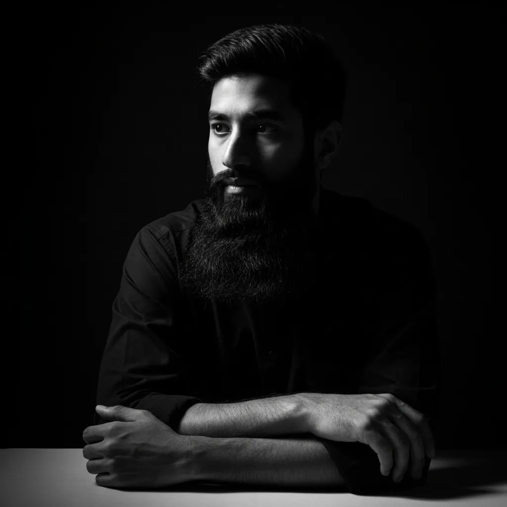 Portrait of Alve Araf.